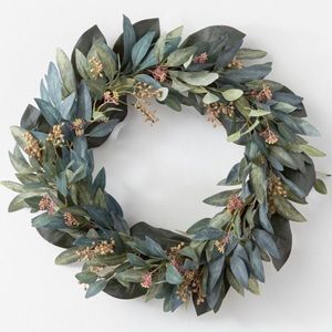 26" Olive/Eucalyptus Wreath Studio McGee